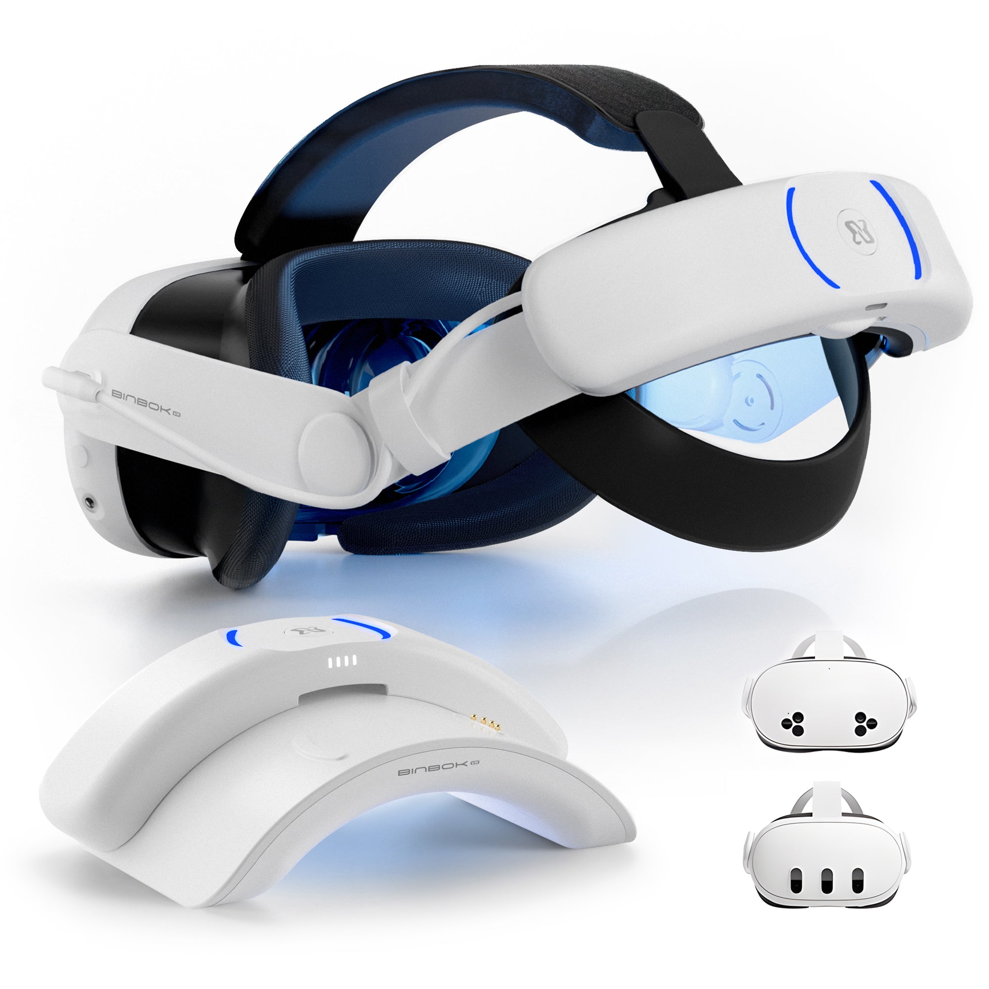 BINBOK VR T3S Plus Head Strap for Quest 3/3S