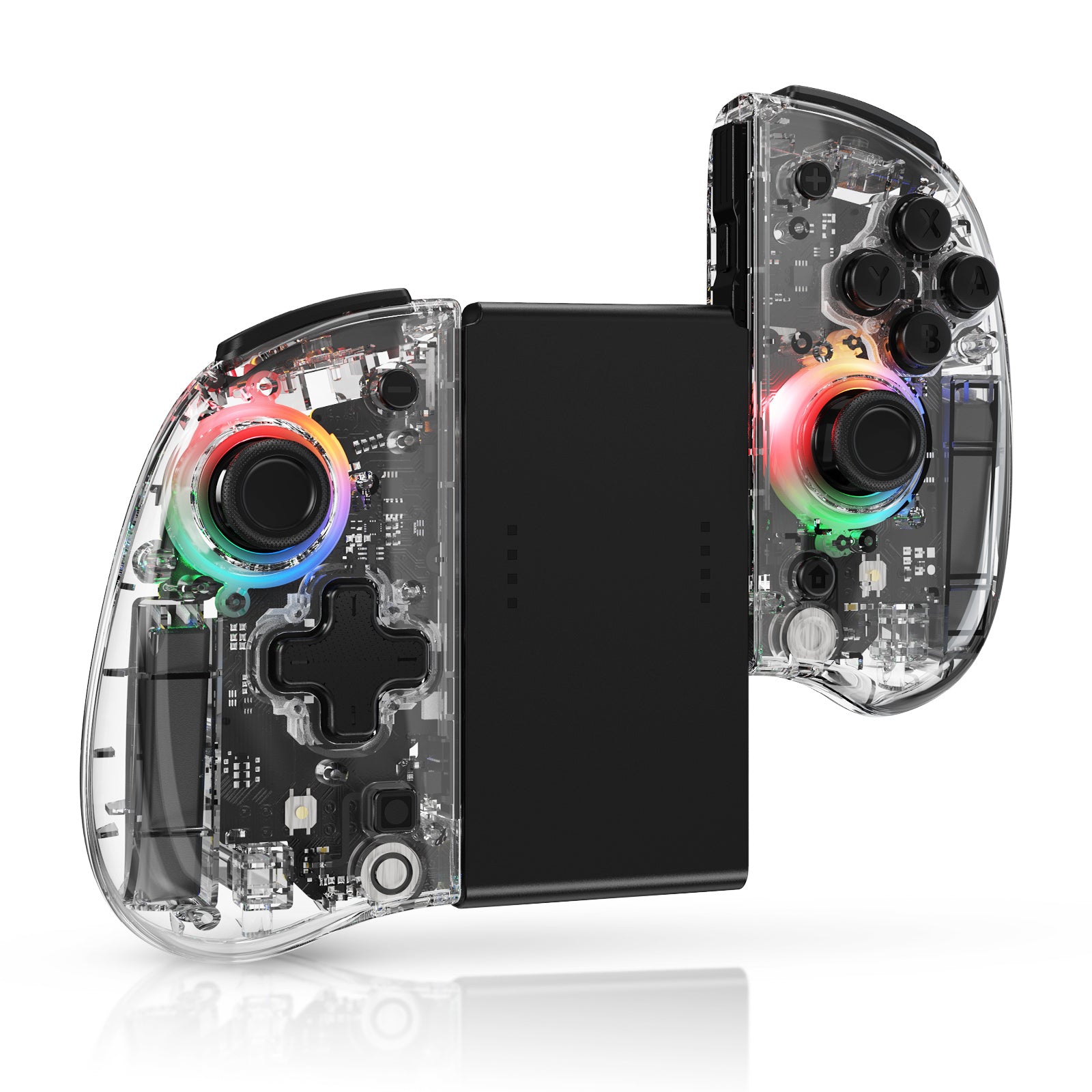 DOYOKY Classic RGB Joycon Transparent Discovery