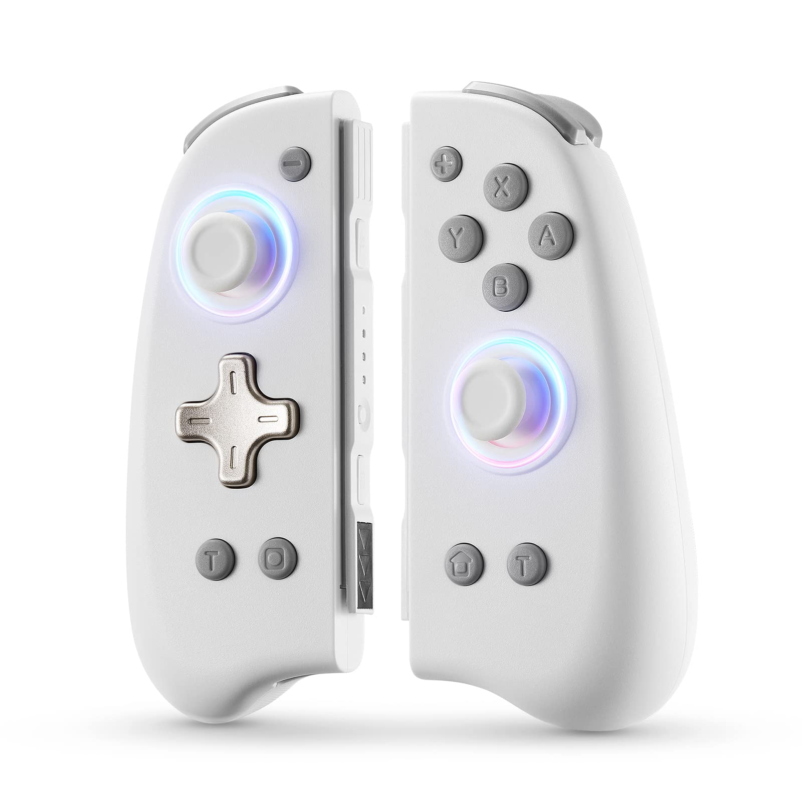 DOYOKY Classic RGB Joycon Slim Edition-White