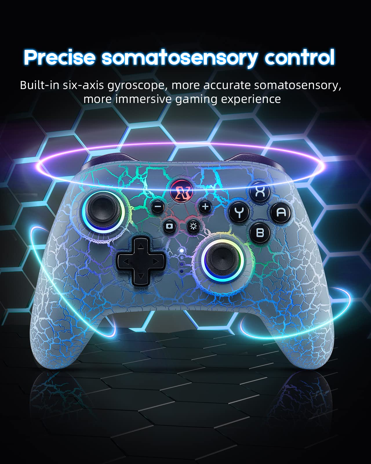 BINBOK EVO Game Controller-Crack Gray