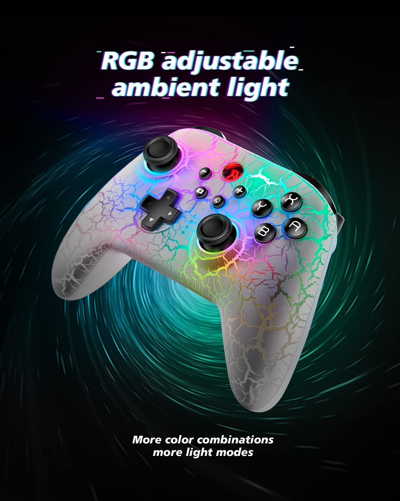 BINBOK EVO Game Controller-Crack White