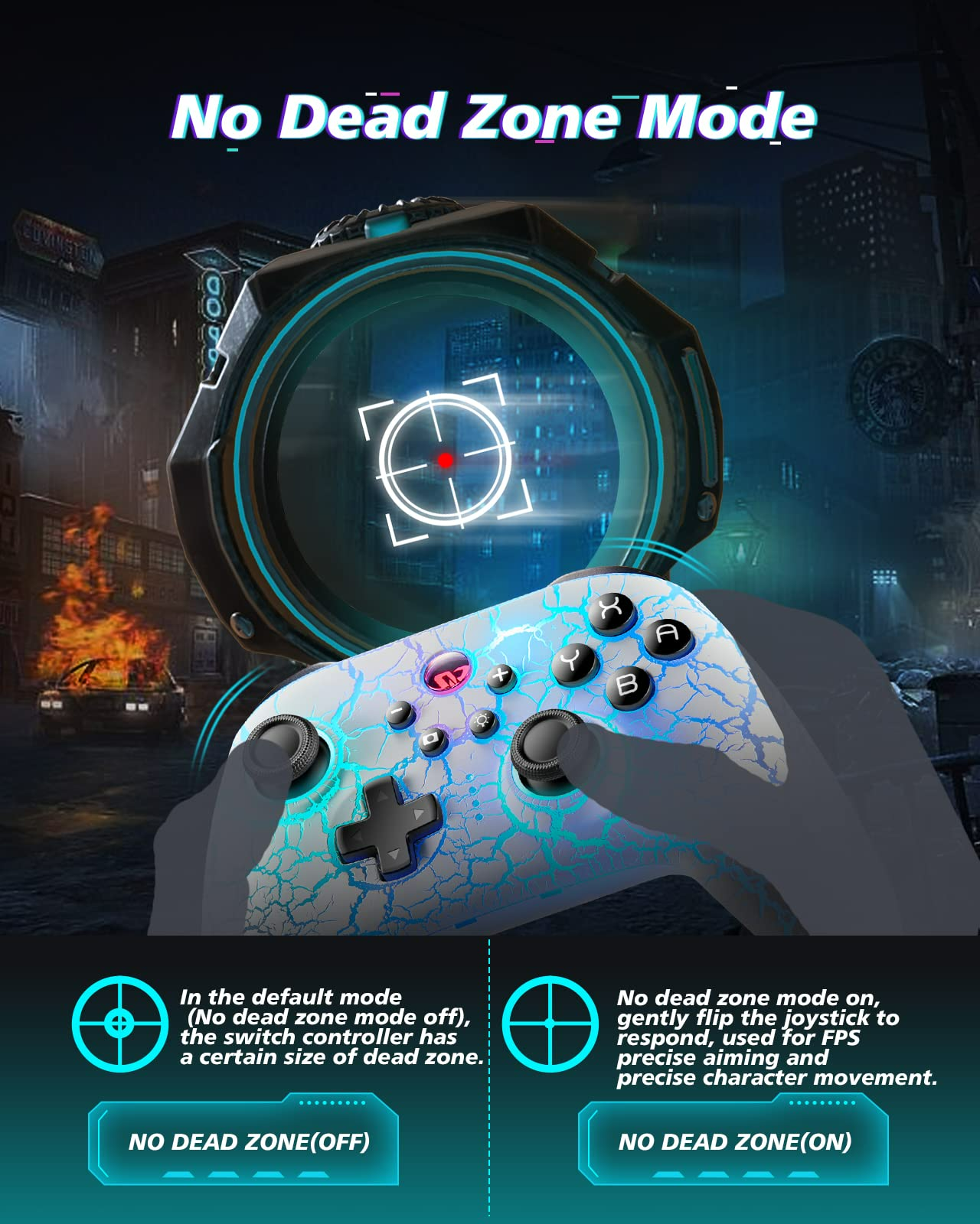 BINBOK EVO Game Controller-Crack White