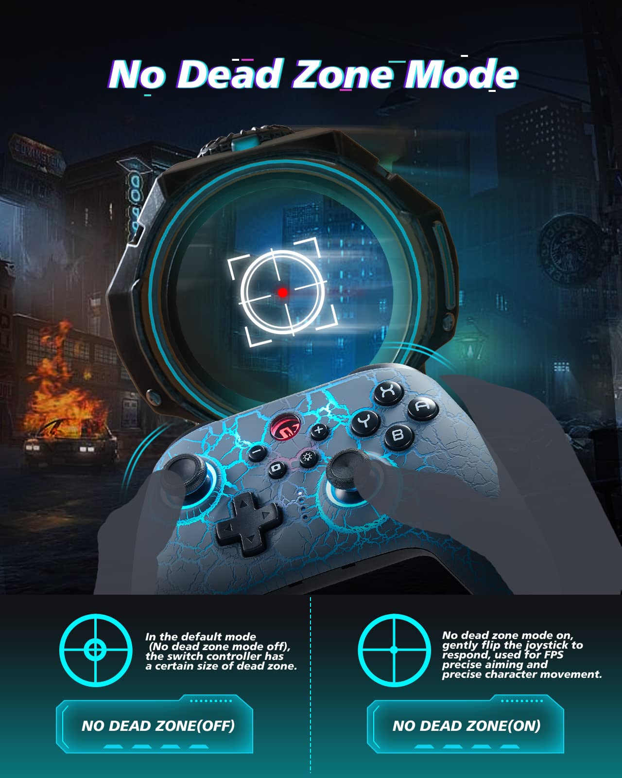BINBOK EVO Game Controller-Crack Gray
