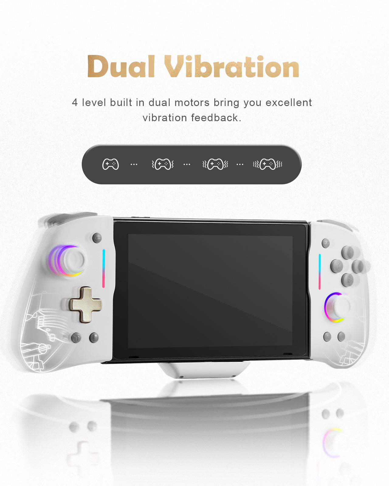 DOYOKY Wired Game Controller-White