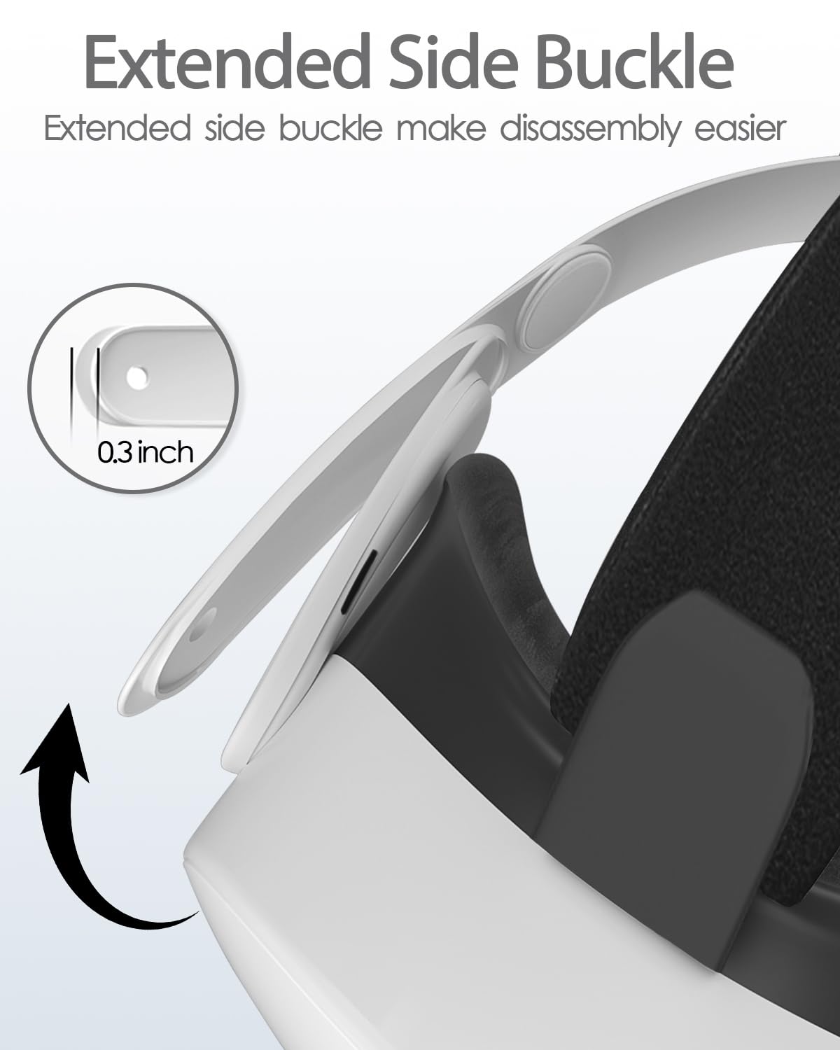 BINBOK VR T3S Head Strap for Quest 3/3S